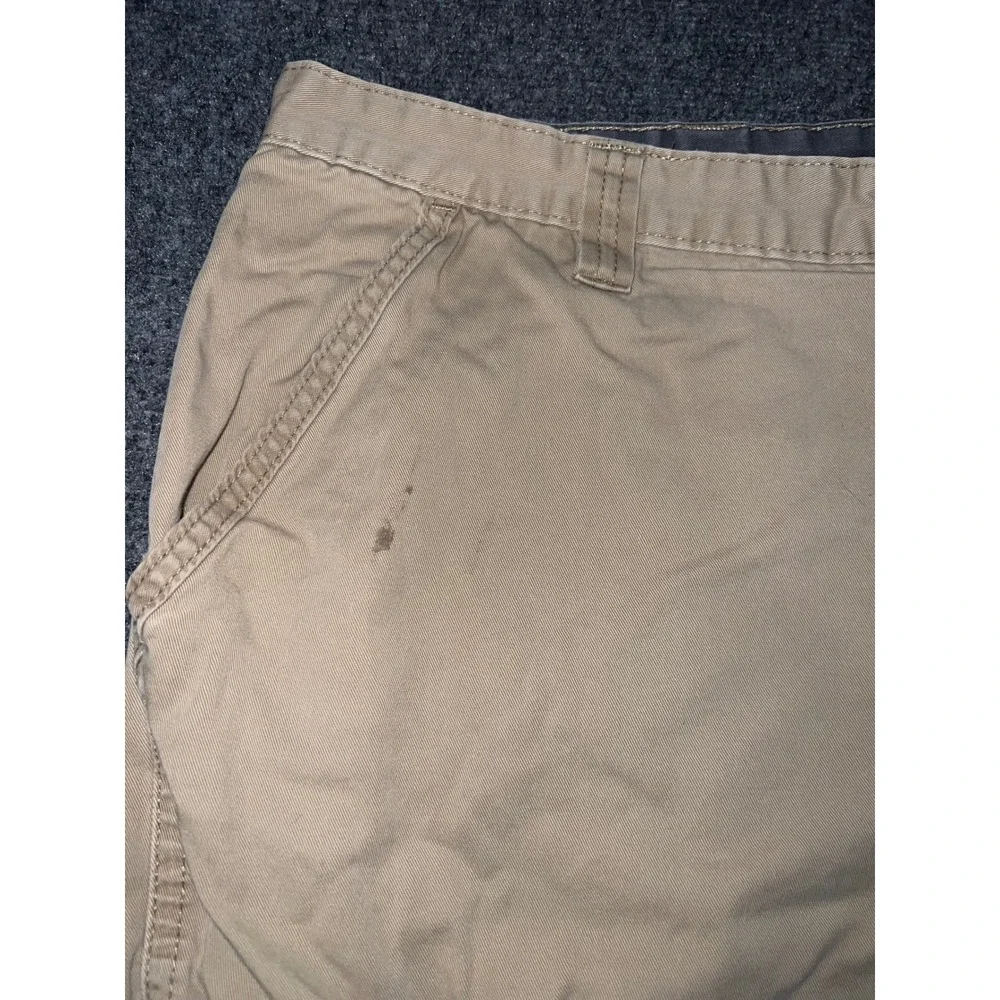 Wrangler Mens Tan Cotton Cargo Shorts Size 42 60B2KOR